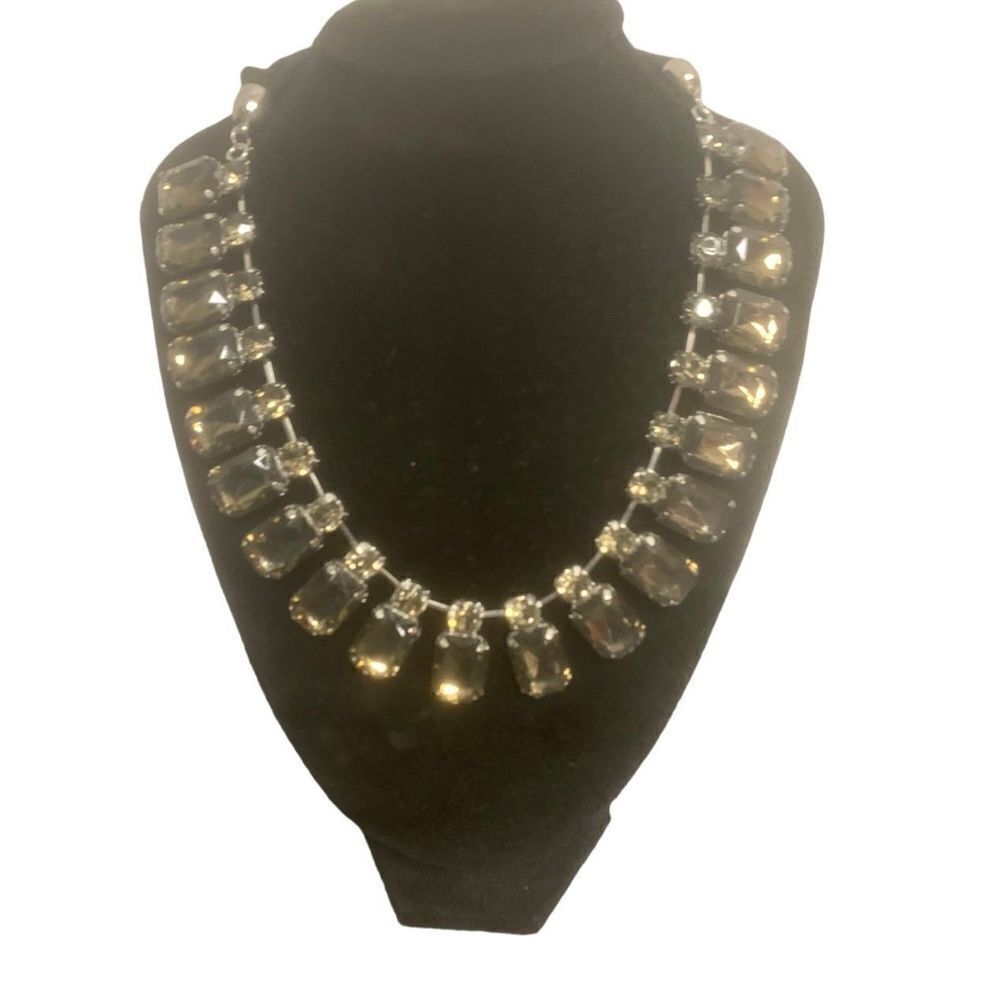 Bejeweled Ribbon Necklace